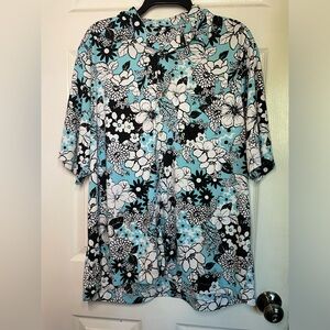 Floral Hawaiian shirt